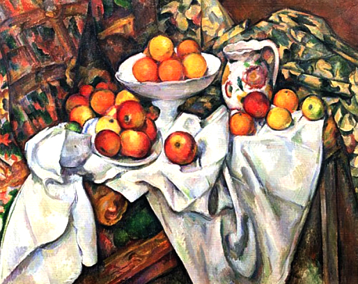 Jabłka i pomarańcze / Autor: Paul Cezanne